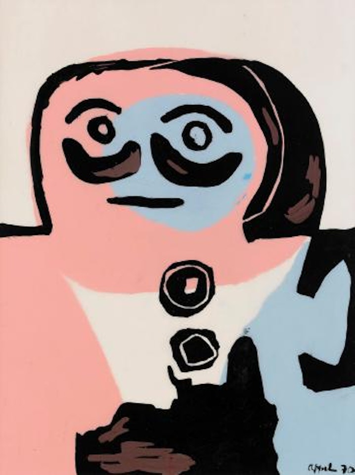 Tête by Karel Appel