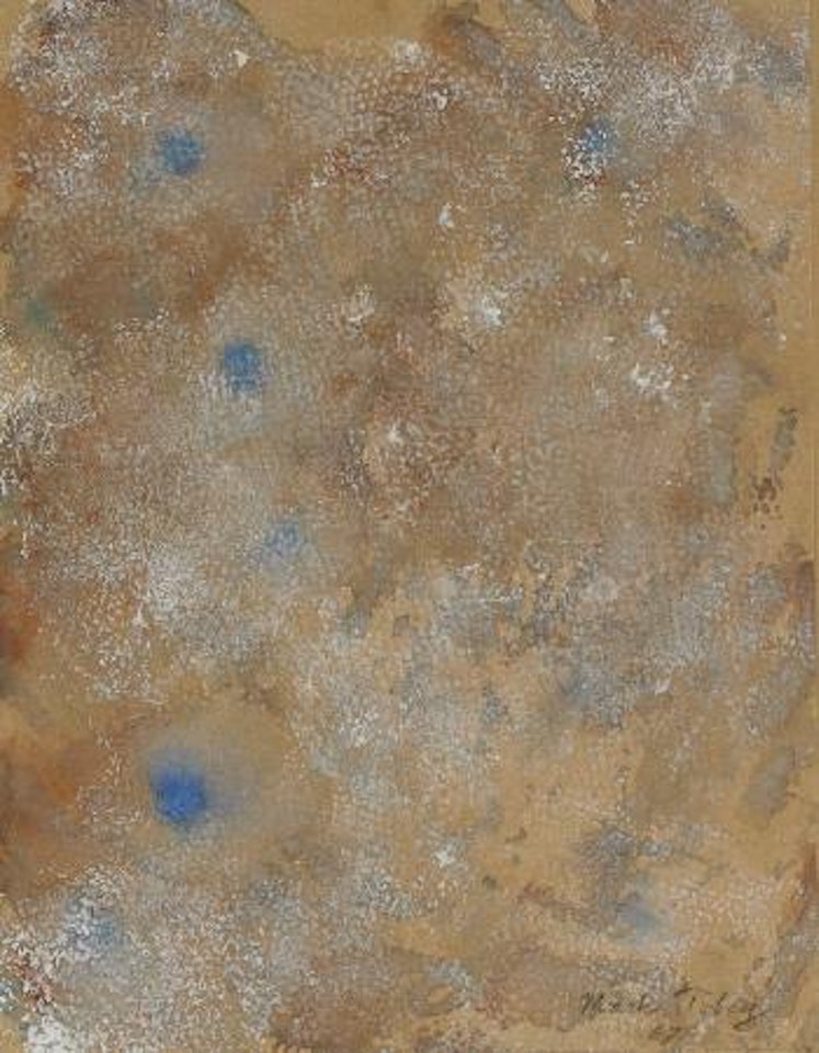 Abstrakt komposition by Mark Tobey