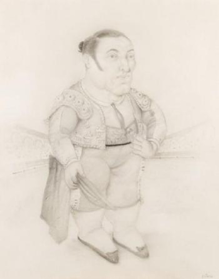 Luis Corrales (Chavito) by Fernando Botero