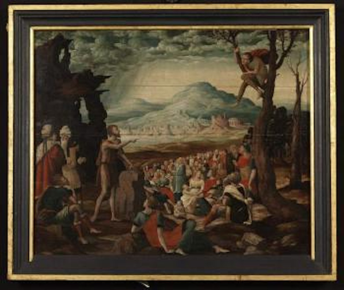 La Prédication de Saint Jean-Baptiste by Burgundian School