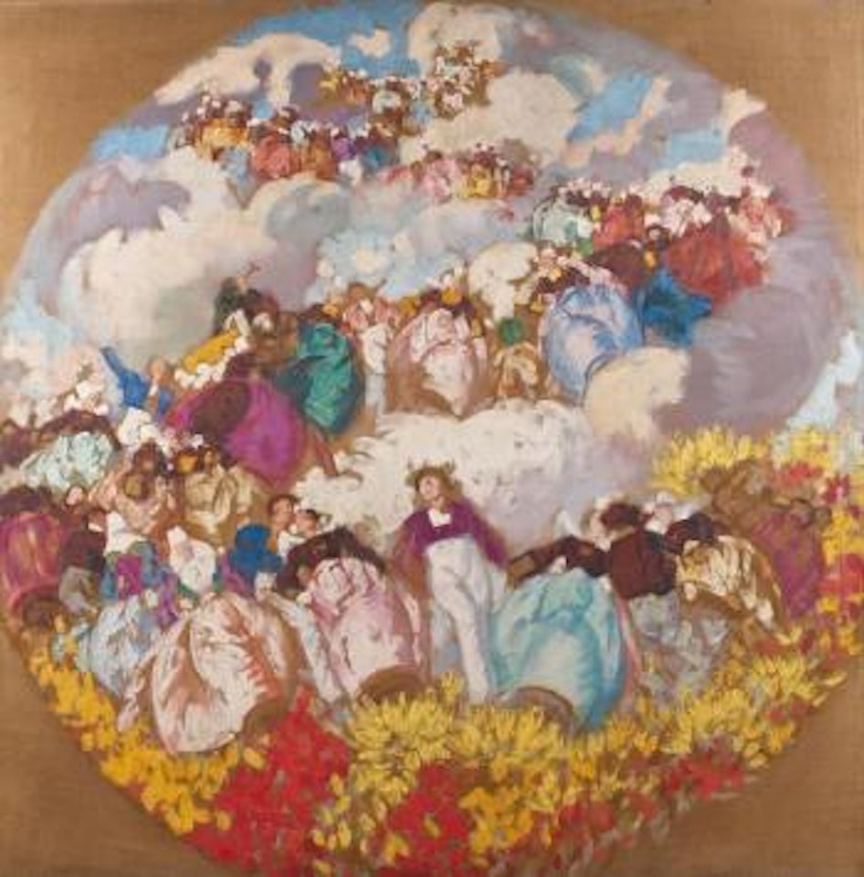 Etude pour le plafond de l'opéra de Rennes by Jean Julien Lemordant