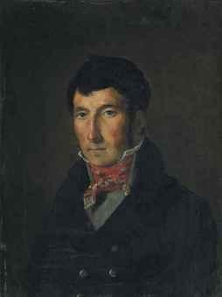Portrait de Fougerat by Eugene Delacroix