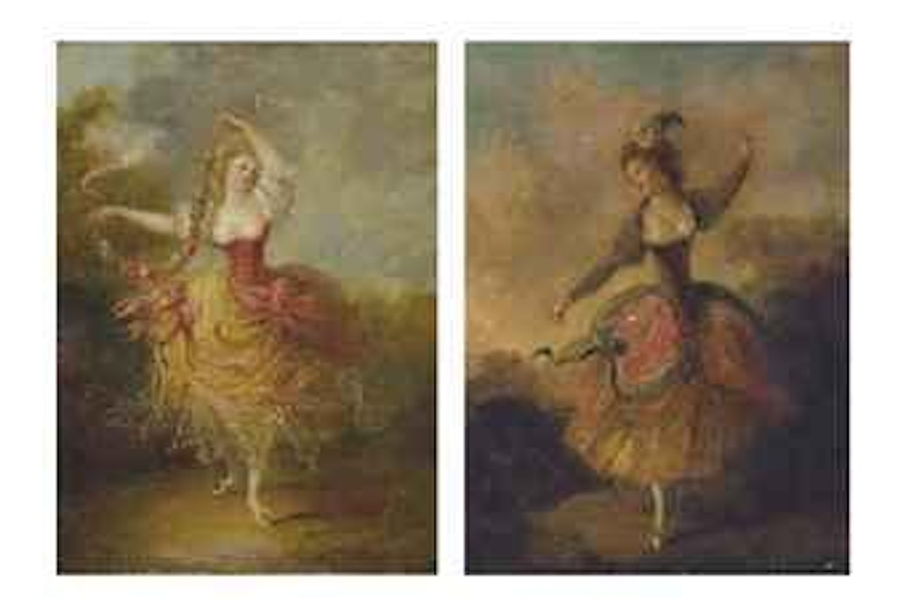 Deux danseuses by Jean Frédéric Schall