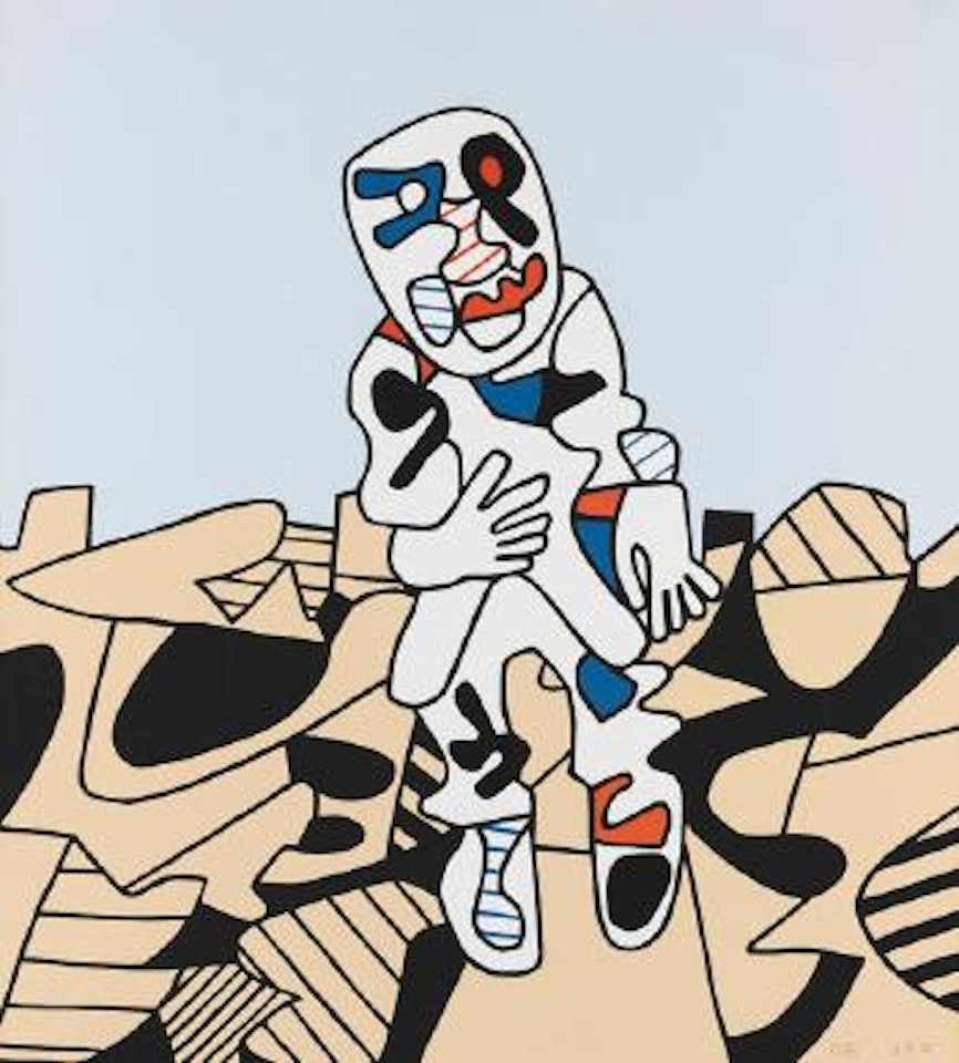 Marche en Campagne by Jean Dubuffet