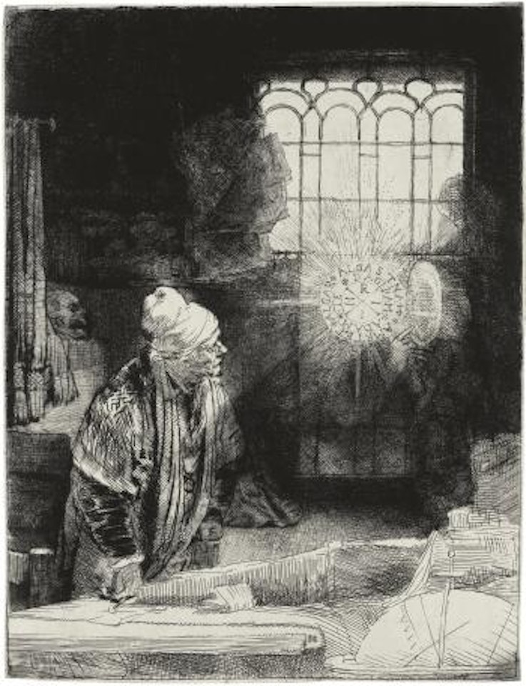 Faust (B., Holl. 270; H. 260; Bb. 52-4) by Attributed to Rembrandt Harmensz van Rijn