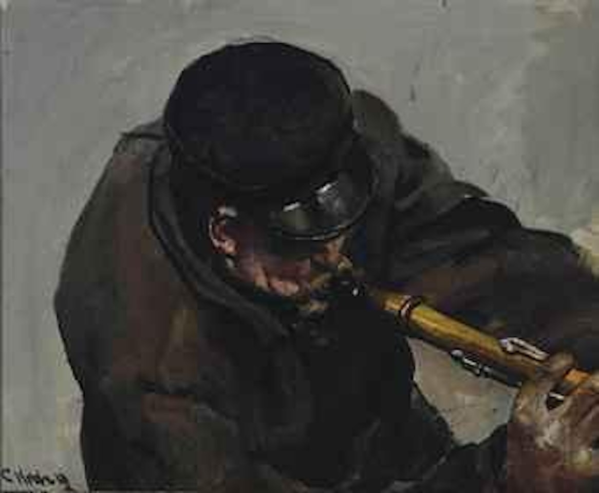 The Musician by Christian Krohg