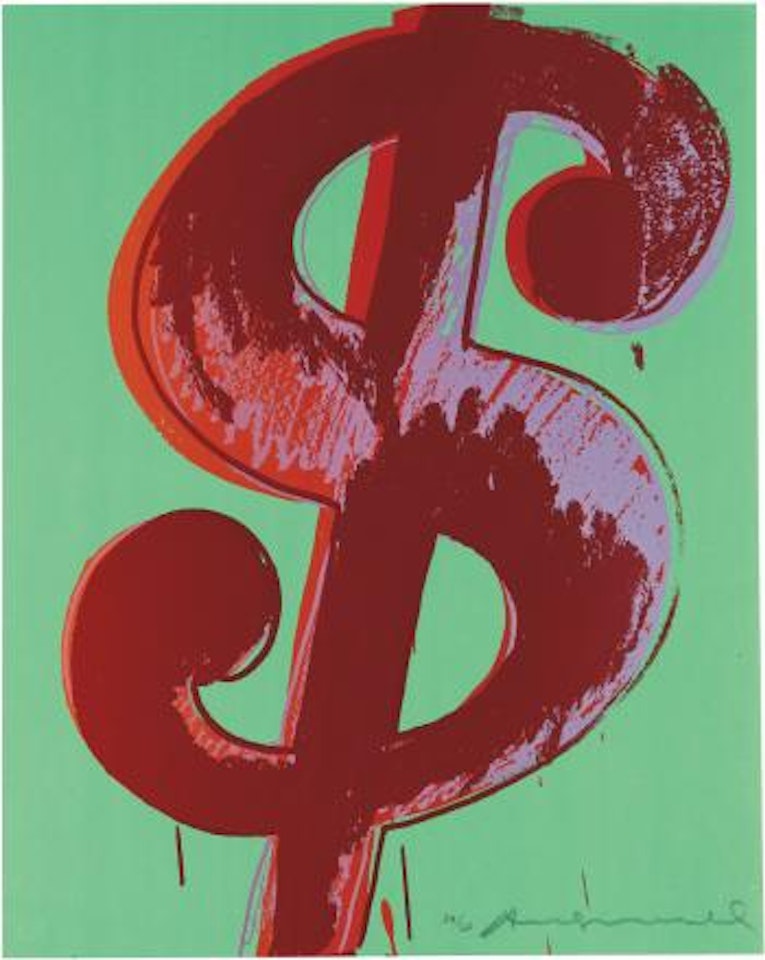 $ (F. & S. II.279) by Andy Warhol