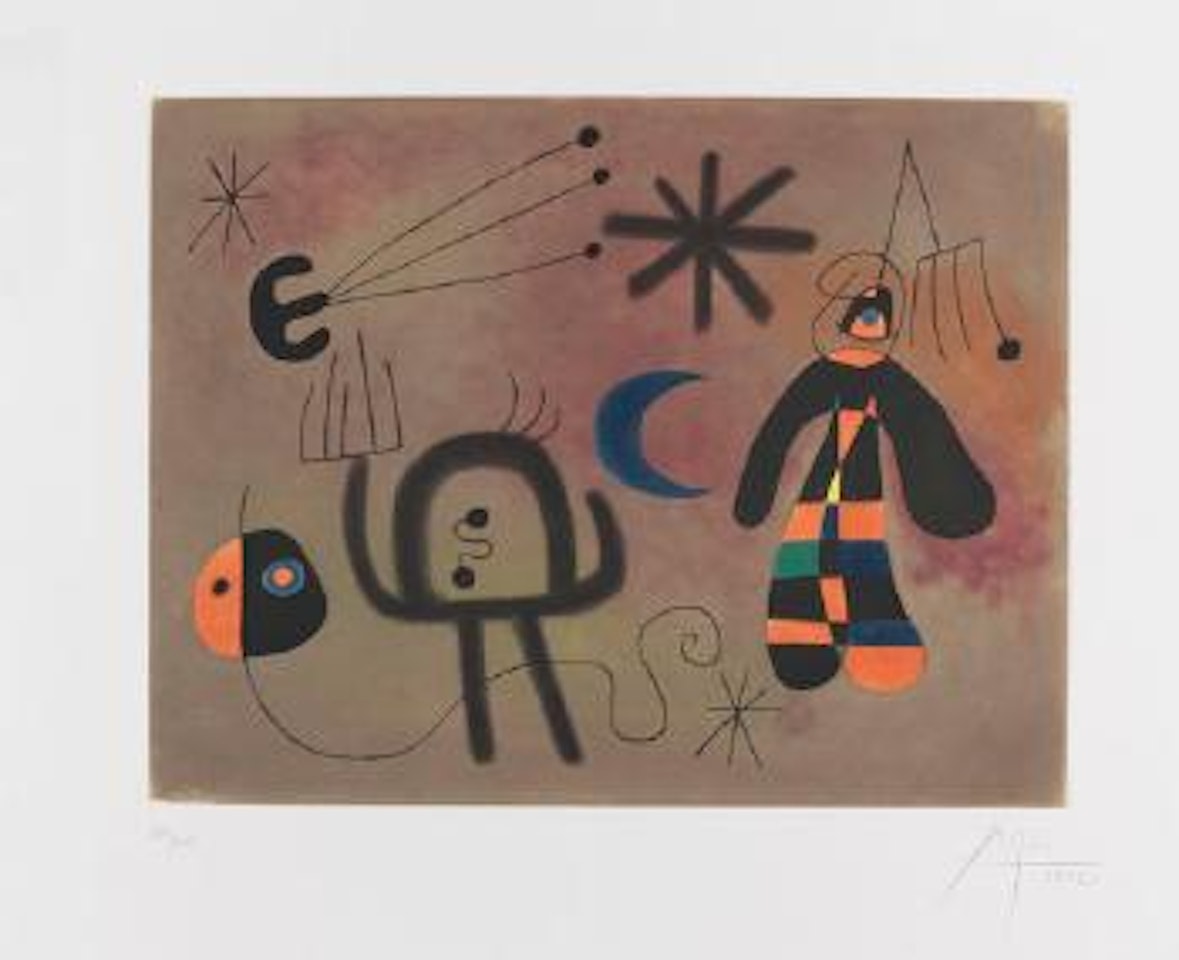 L'Oiseau Fusée by Joan Miró