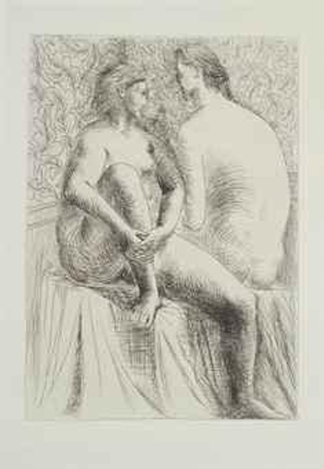 Deux Femmes nues, from: Metamorphoses d'Ovide (Bloch 132; Baer 199) by Pablo Picasso