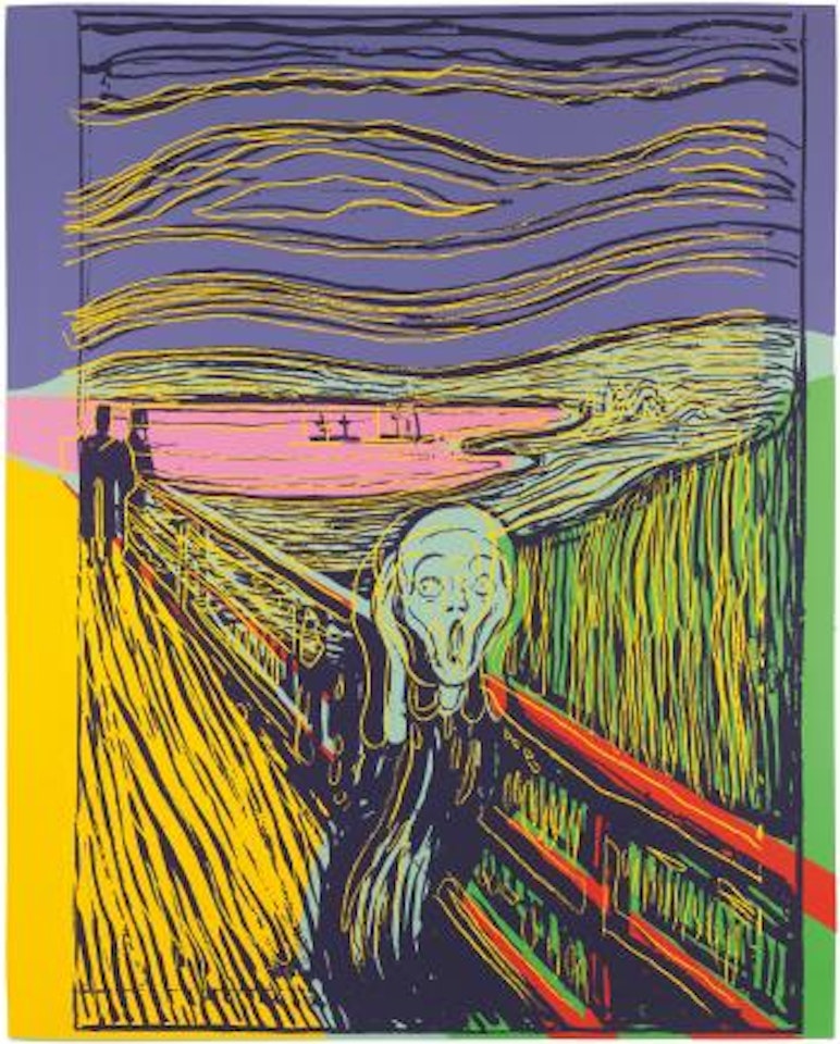 The Scream (After Munch) (F. & S. Iiia.58) by Andy Warhol