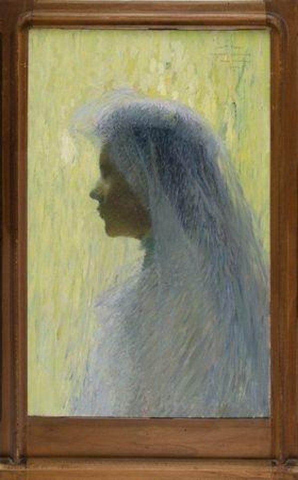 Profil au voile by Henri Jean Guillaume Martin