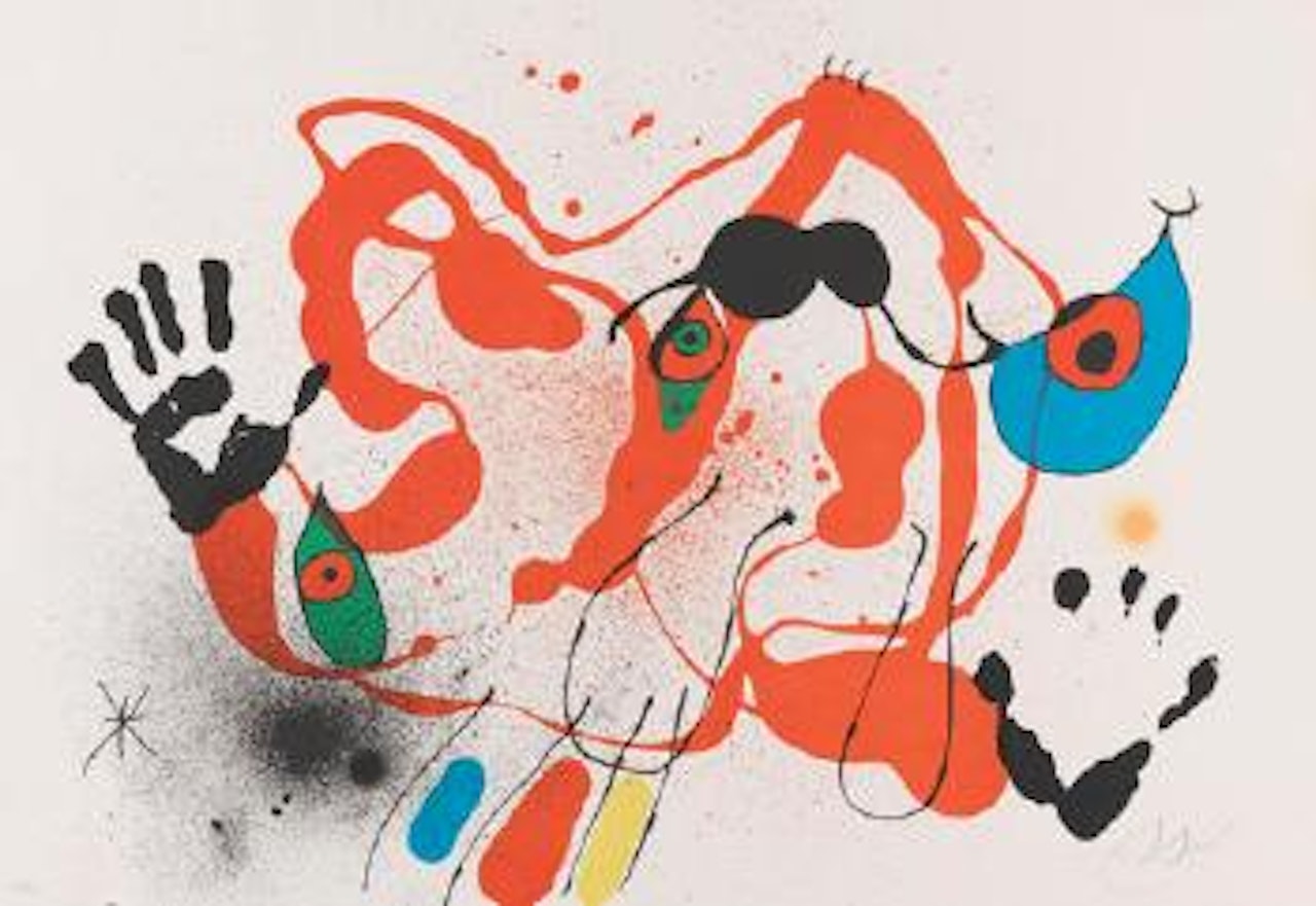 El Marxant de galls by Joan Miró