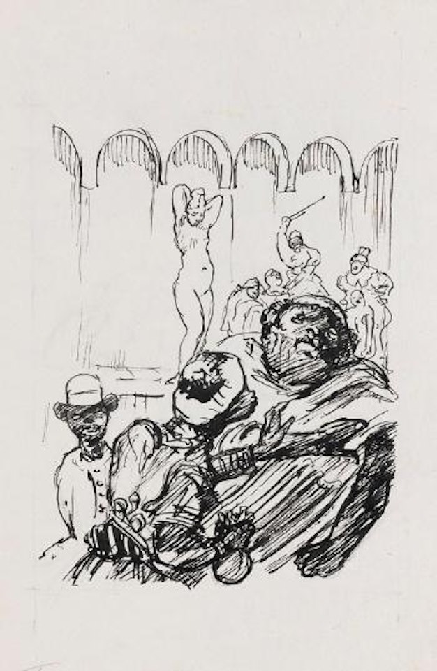 Sklavenmarkt by Alfred Kubin