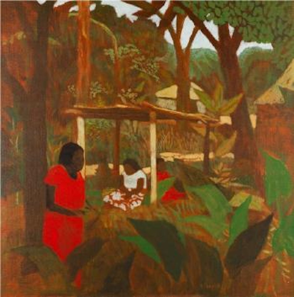 Interior island scene by Ray Austin Crooke