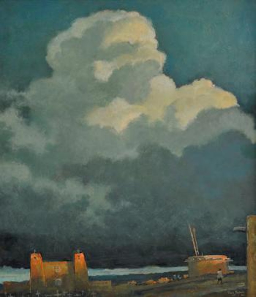Taos churches by Eric Sloane