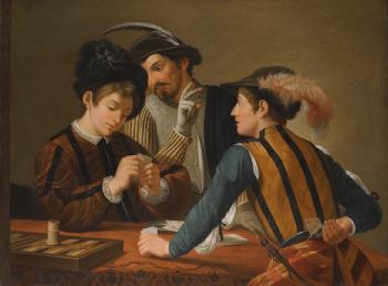 The Cardsharps by Caravaggio