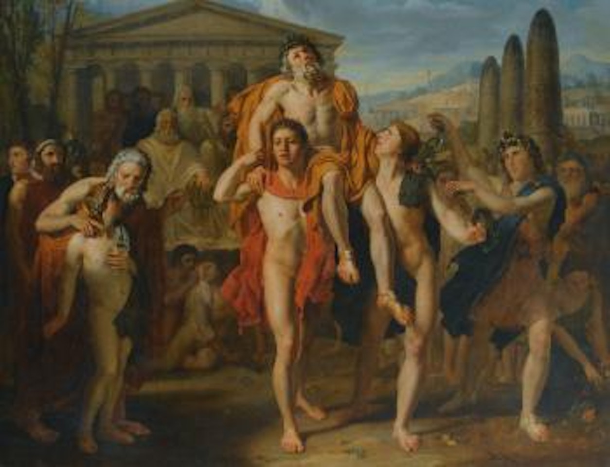 Diagoras Of Rhodes by French School