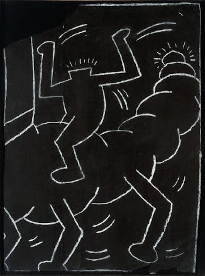 Untitled (Subway Drawing) by Keith Haring