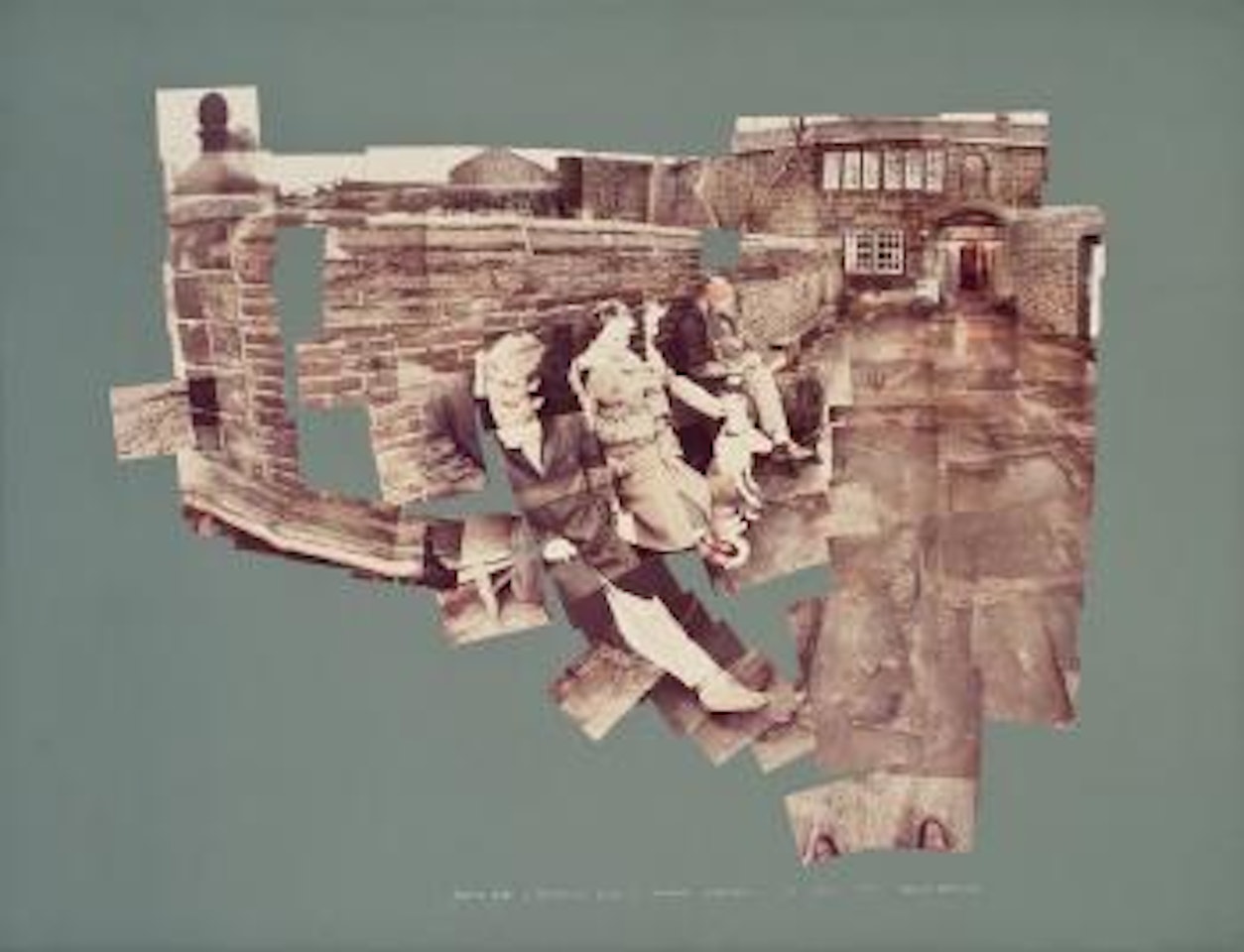 Ponden Hall (Thrush Cross Grange) Howarth by David Hockney