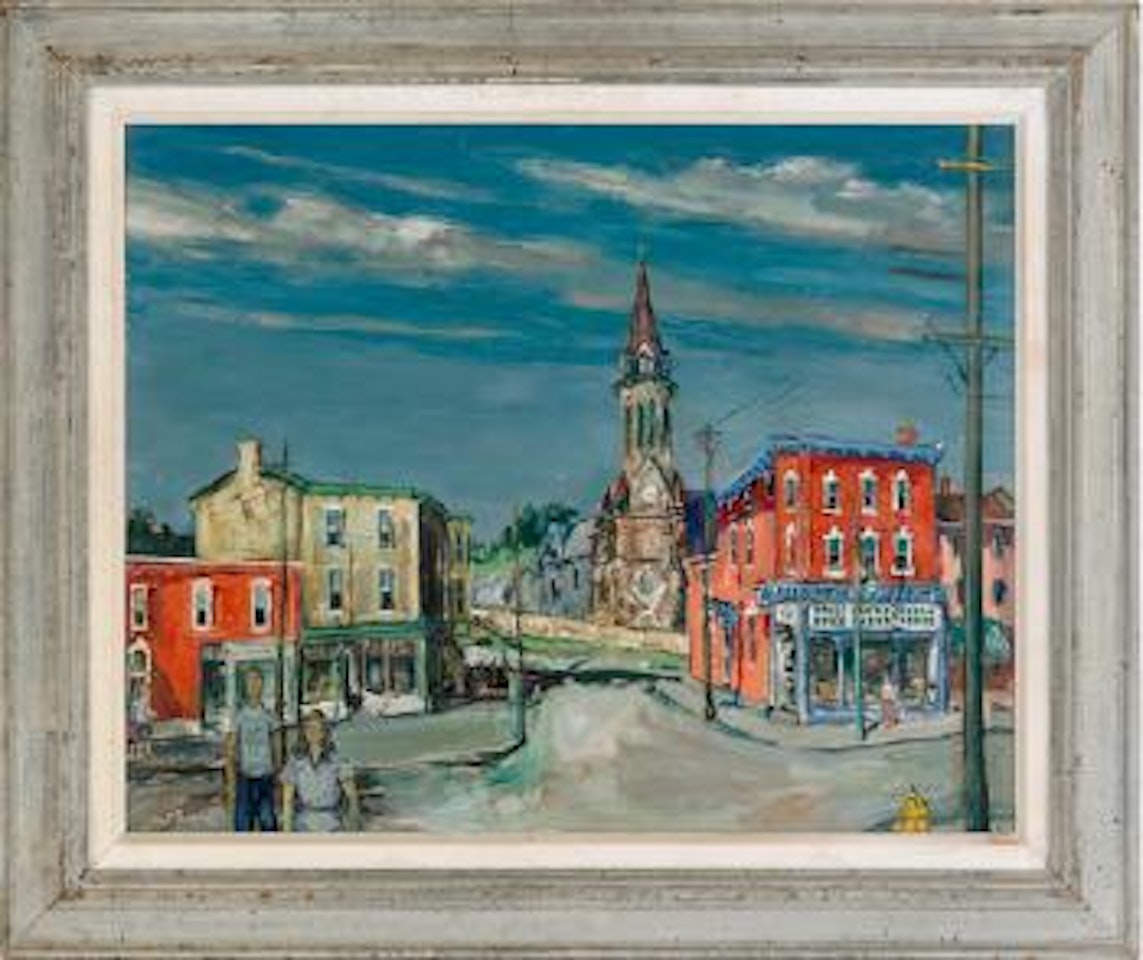 View of Manayunk by Walter Emerson Baum