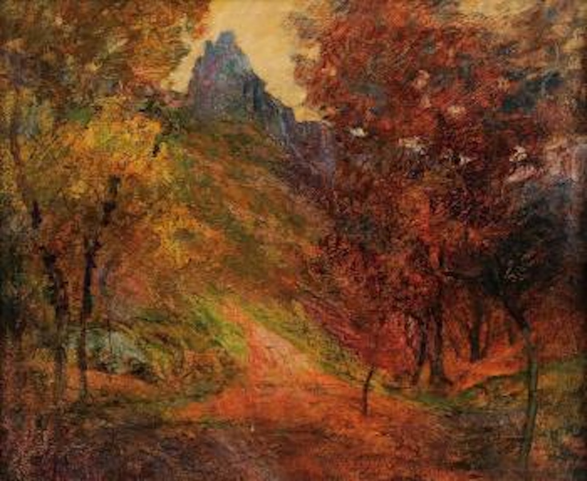 Paysage d'automne by Victor Charreton