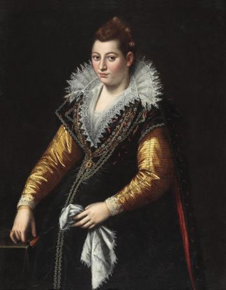 Portrait of a pregnant woman by Lavinia Fontana