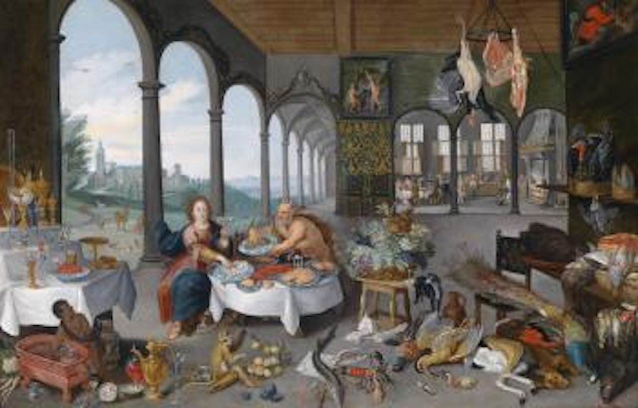 An allegory of Taste by Jan Brueghel the Younger