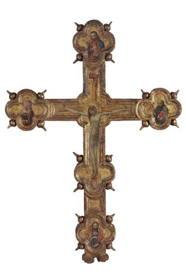 Processional cross by Sienese School