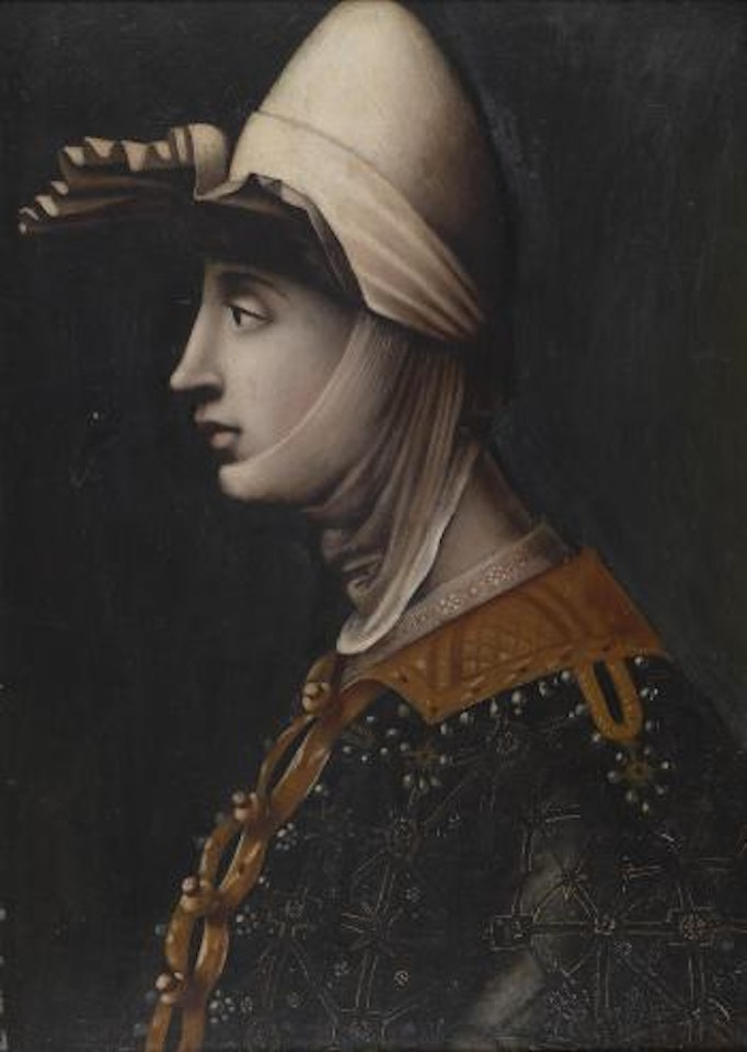 Portrait of Matilda of Tuscany, also called Matilda of Canossa by Roman School