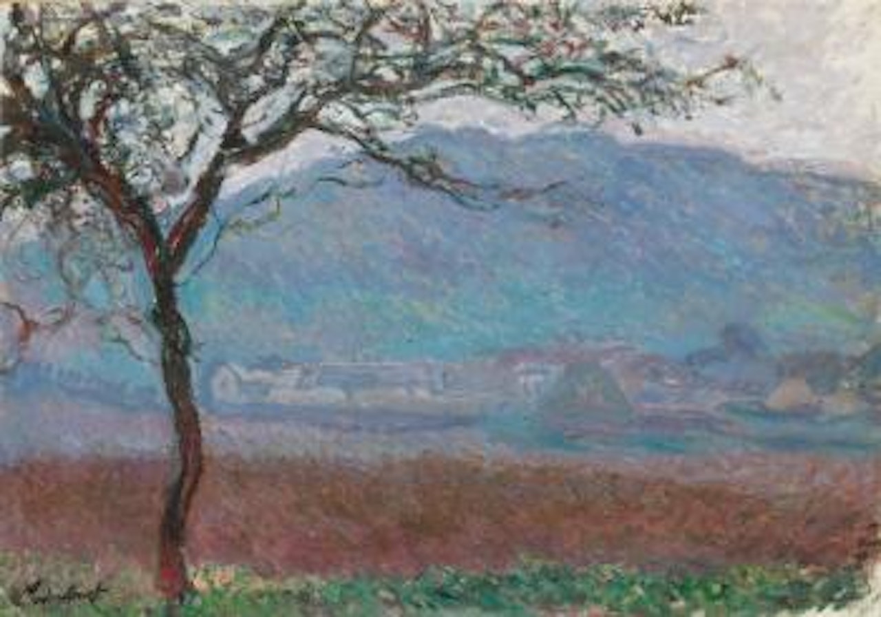 Champ à Giverny by Claude Monet