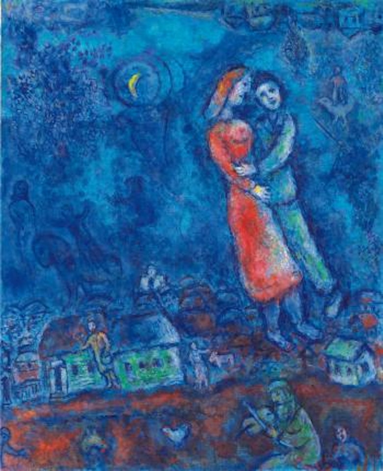 Les Amoureux by Marc Chagall