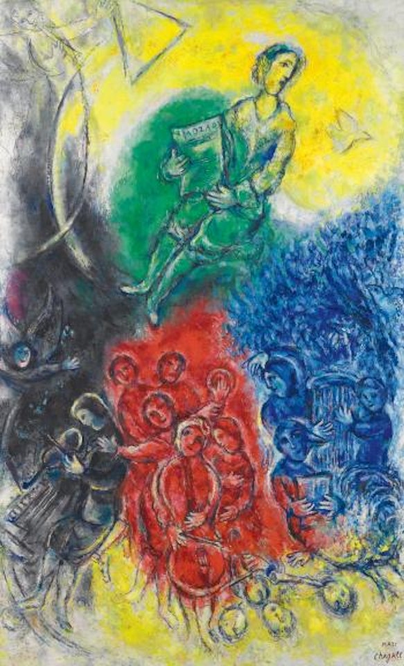 La Musique by Marc Chagall