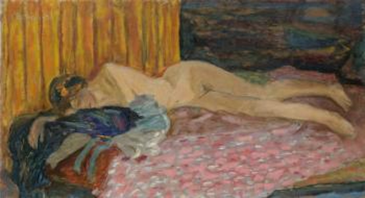 Le Canapé Rose by Pierre Bonnard