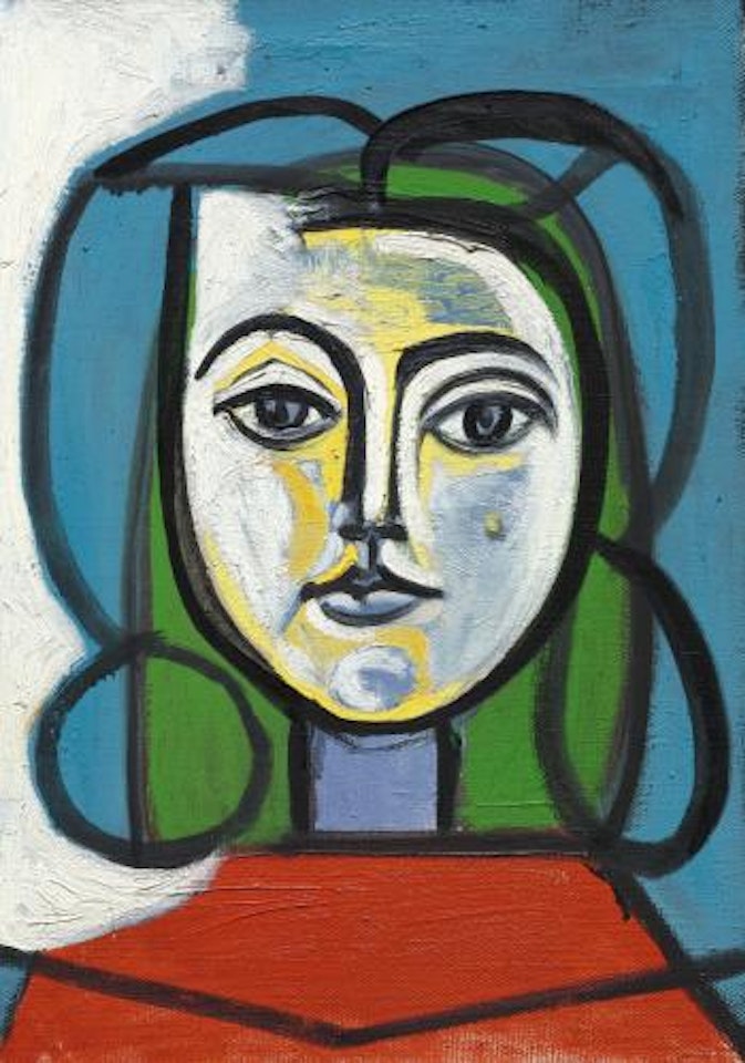 Tête De Femme (Portrait De Françoise) by Pablo Picasso