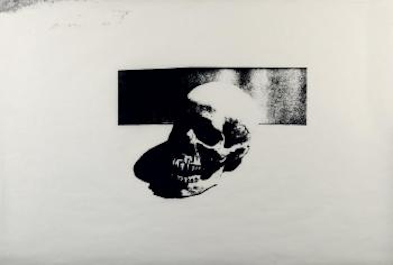 Skull by Andy Warhol