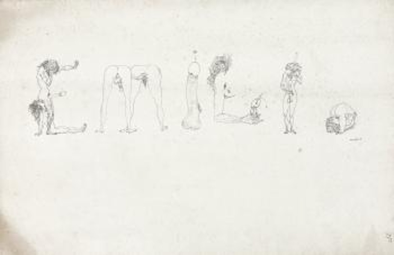 Original Ink Drawing by Salvador Dali