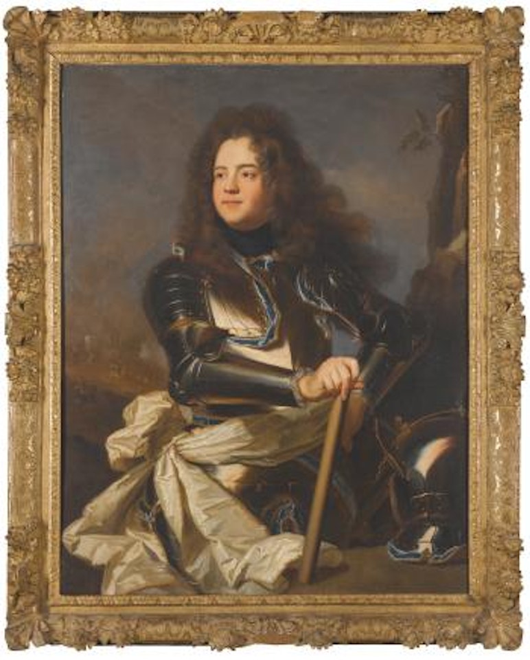 Portrait Of Henri-louis De La Tour D'Auvergne (1679 - 1753), Comte D'évreux, Maréchal Of France by Hyacinthe Rigaud