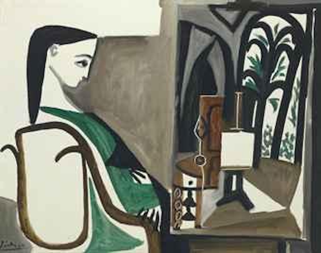 Femme dans l'atelier by Pablo Picasso