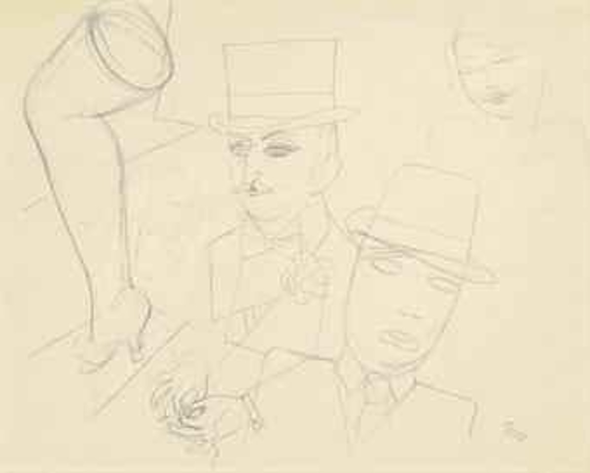 Strassenszene, Berlin by George Grosz