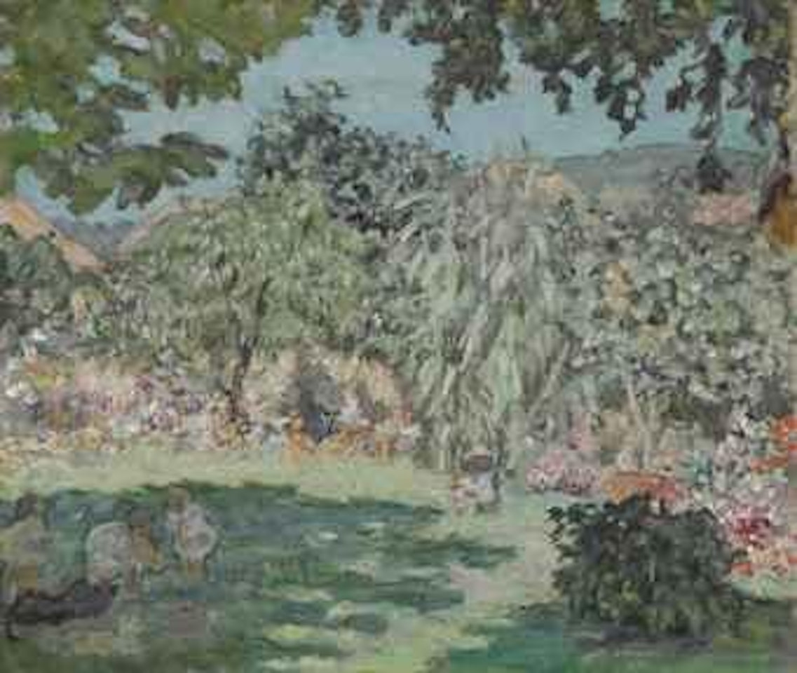 Jardin en Dauphiné by Pierre Bonnard