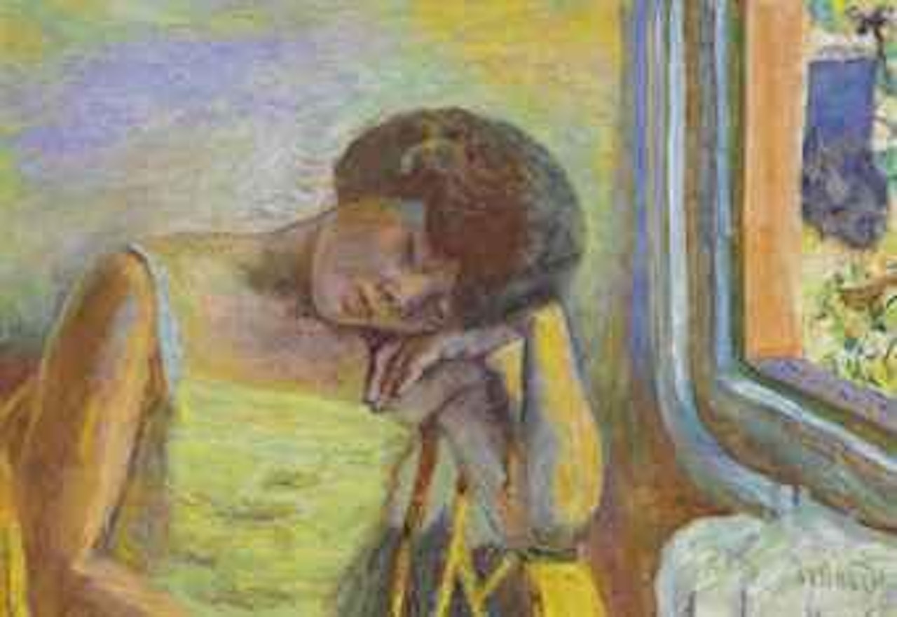 Femme endormie by Pierre Bonnard