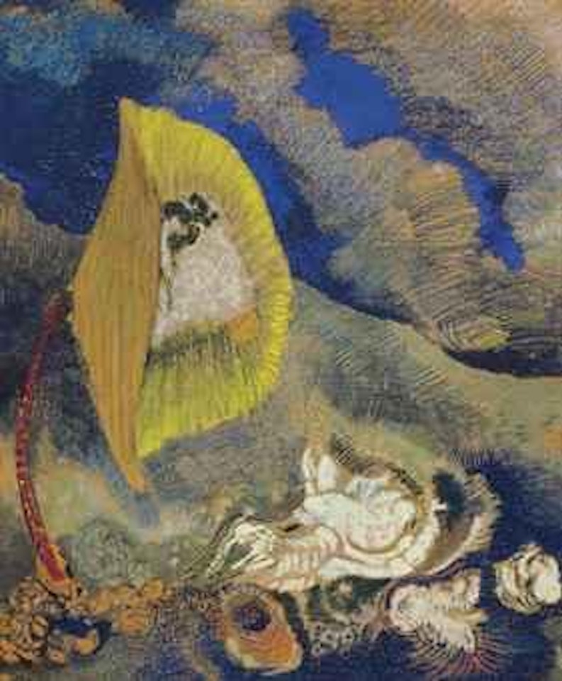 Vision sous-marine or Paysage sous-marin by Odilon Redon