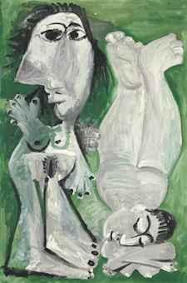 Deux nus couchés by Pablo Picasso