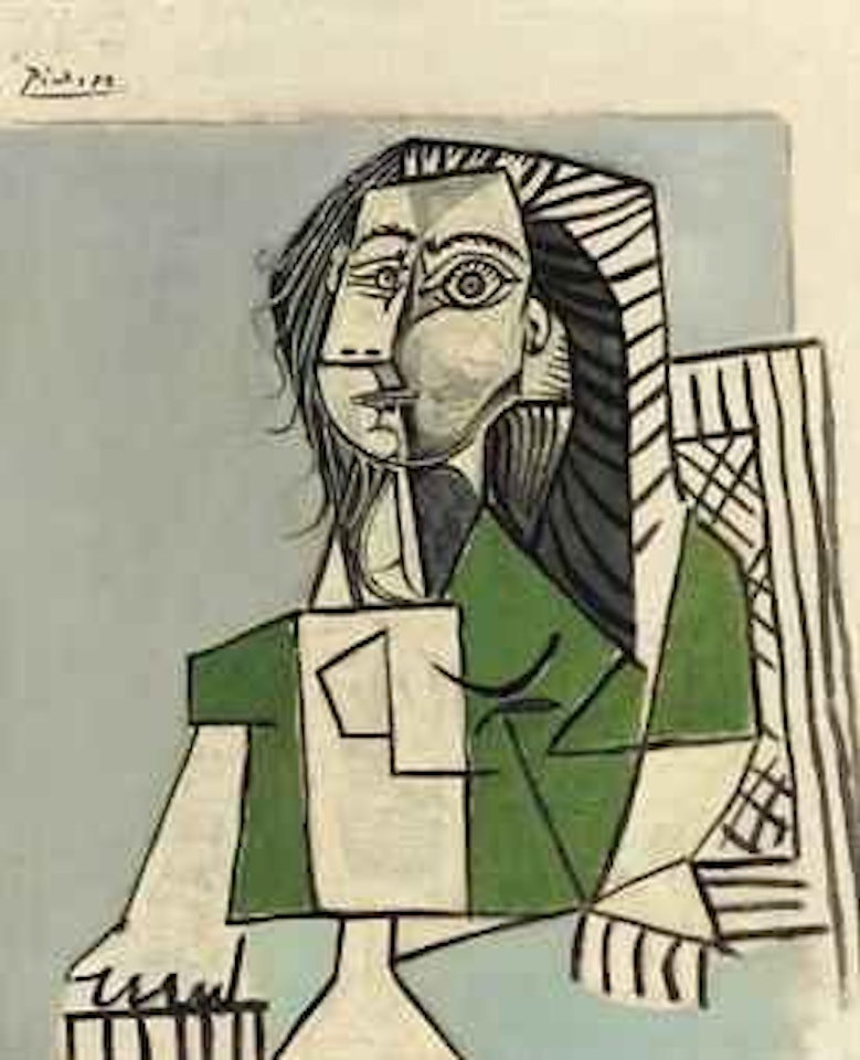 Femme assise by Pablo Picasso