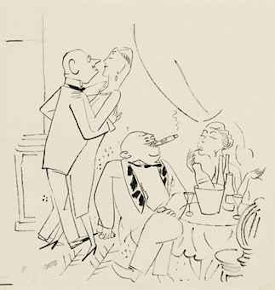 Tanzlokal, Berlin by George Grosz
