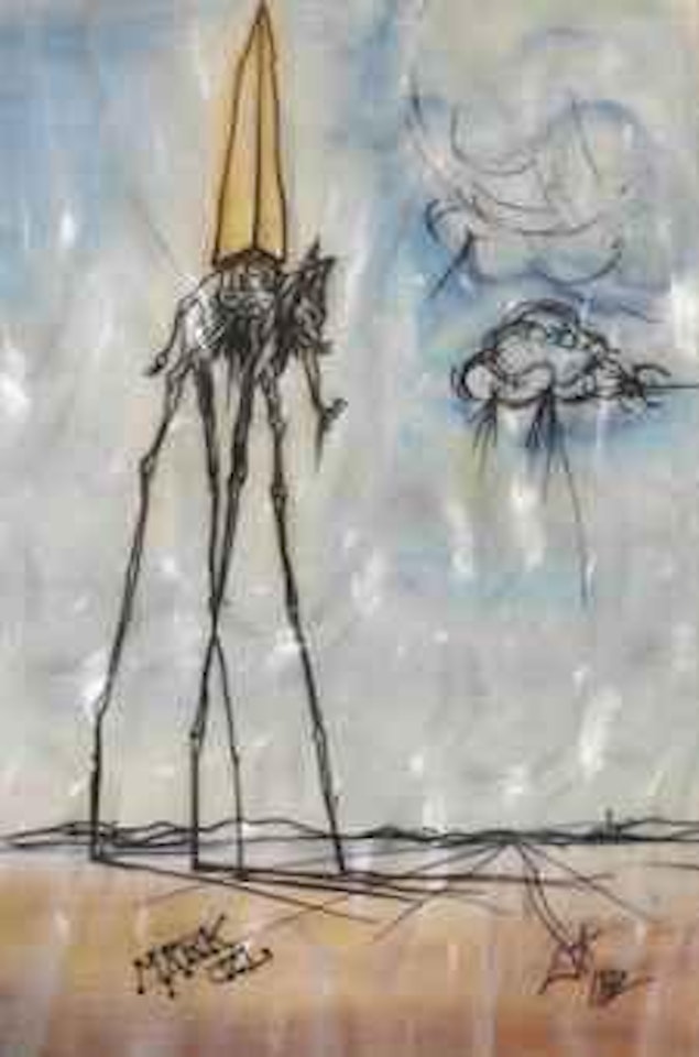 Eléphant spatial by Salvador Dali