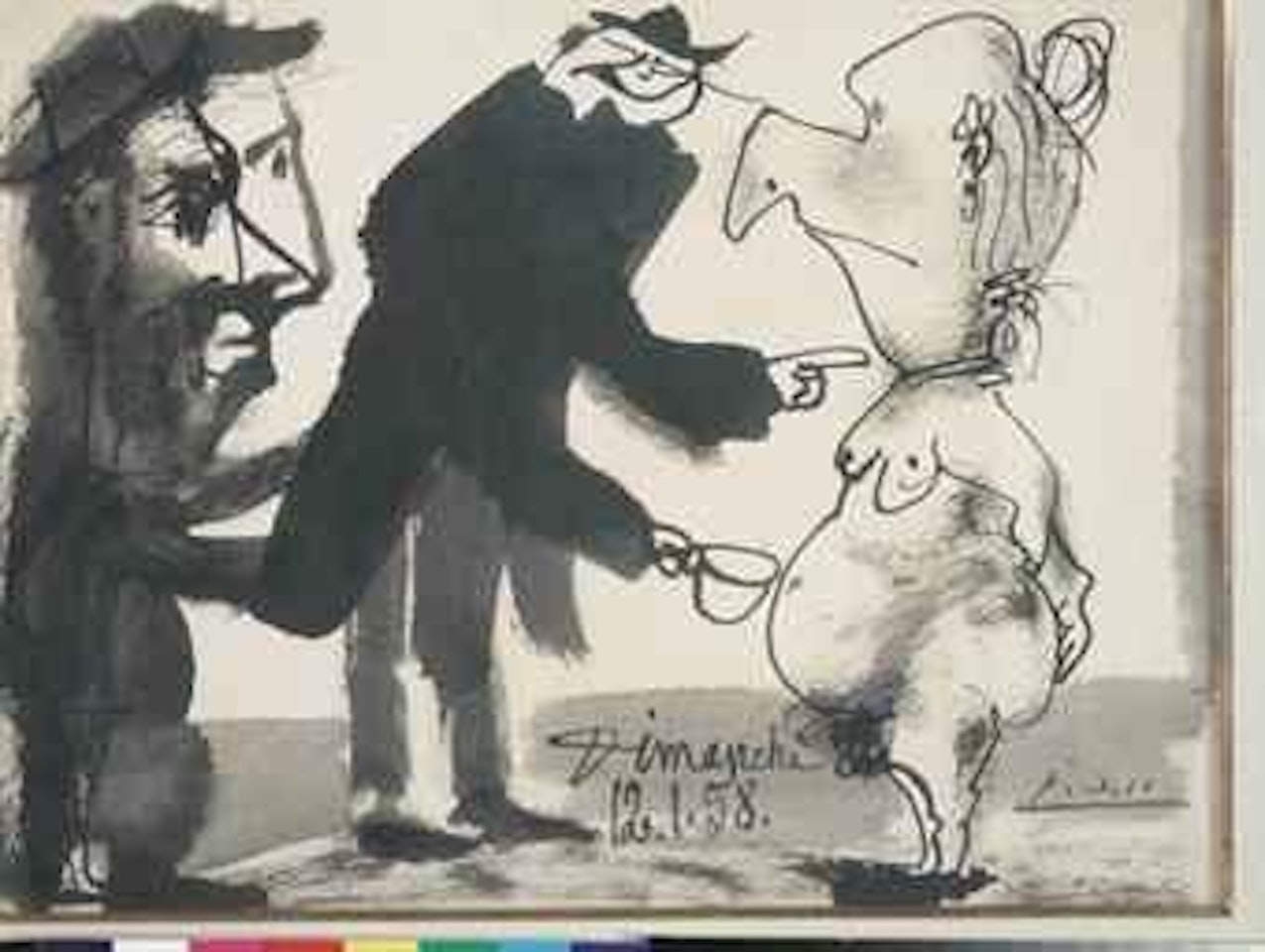 La Présentation by Pablo Picasso