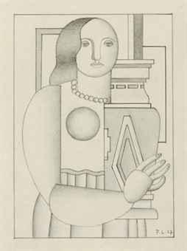 Femme au vase by Fernand Leger