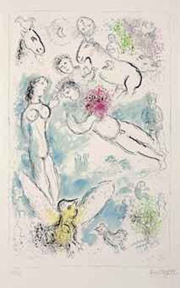 L'Envolée magique (M. 980) by Marc Chagall