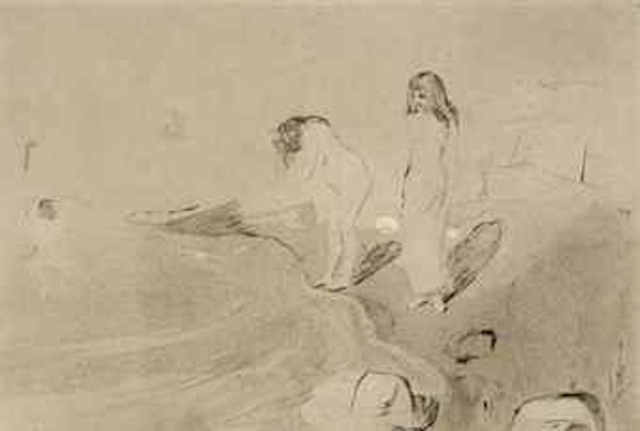 Badende Frauen (Schiefler 14; Woll 18) by Edvard Munch